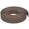 Bordature da Giardino 3 pz Marroni 10 m 10 cm in Polietilene