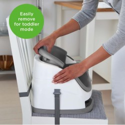 Ingenuity Rialzo Sedia Bambini 2-in-1 Baby Base Ardesia