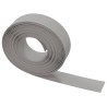 Bordature da Giardino 3 pz Grigie 10 m 15 cm in Polietilene