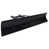 Spazzaneve per Carrello Elevatore 200x48 cm Nero