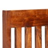 Set Tavolo da Pranzo 7 pz Legno Massello di Acacia e Sheesham