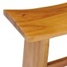 Sgabello in Legno Massello di Teak