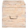 Baule 90x40x40 cm in Legno Massello di Acacia