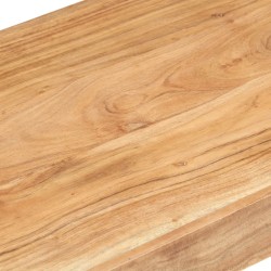 Panca 110x38x46 cm in Legno Massello di Acacia