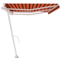   Tenda da Sole Autoportante Automatica 600x300cm Arancio Marrone