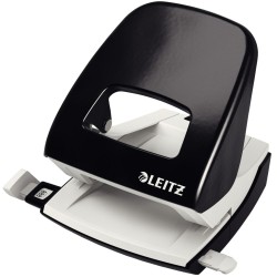 Leitz Perforatrice da Ufficio in Metallo NeXXt Nero