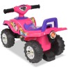 vidaXL Cavalcabile ATV per Bambini Rosa e Viola con Suoni e Luci