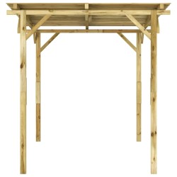 vidaXL Tettoia da Giardino in Legno di Pino Impregnato 180x180x189 cm