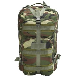 vidaXL Zaino Stile Militare 50 L Mimetico