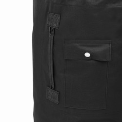 vidaXL Borsone da Viaggio in Stile Militare 85 L Nero