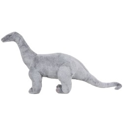 vidaXL Dinosauro Brachiosaurus in Peluche in Piedi Grigio XXL