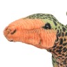 vidaXL Dinosauro Stegosaurus in Peluche in Piedi Verde e Arancione XXL