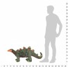 vidaXL Dinosauro Stegosaurus in Peluche in Piedi Verde e Arancione XXL