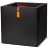 Capi Fioriera Urban Smooth Quadrata 40x40x40 cm Nera KBL903