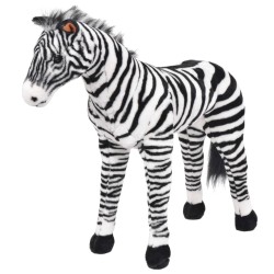 vidaXL Zebra in Peluche in...