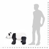 vidaXL Panda in Peluche in Piedi Nero e Bianco XXL