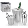 Excellent Houseware Kit da Barman 4 pz in Acciaio Inossidabile 