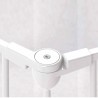 Noma Cancelletto di Sicurezza a 3 Panelli Modular Metallo Bianco 94054