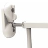 Noma Cancello di Sicurezza Estensibile 62-102 cm Metallo Bianco 93361