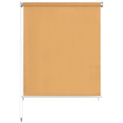 vidaXL Tenda a Rullo per Esterni 120x140 cm Beige