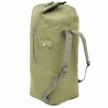 vidaXL Borsone da Viaggio Stile Militare 85 L Verde Oliva