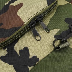 vidaXL Borsone da Viaggio Stile Militare 3 in 1 90 L Mimetico