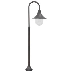 vidaXL Lampione da Giardino E27 120 cm in Alluminio Bronzo