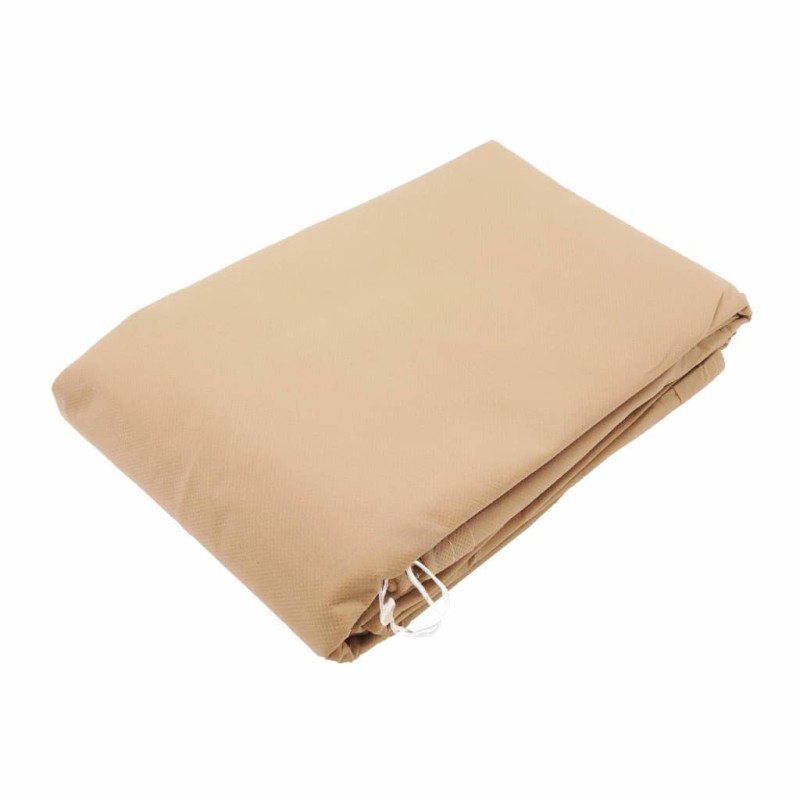 Nature Telo Antigelo con Zip 70 g/m² Beige 2x1,5x1,5 m