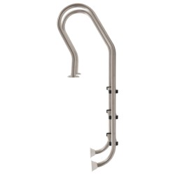 vidaXL Scaletta per Piscina 3 Gradini in Acciaio Inox 304 120 cm