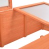 vidaXL Serra in Legno 100x50x34 cm