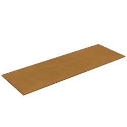 Pannelli Murali 12 pz Marroni 90x30 cm Velluto 3,24 m²