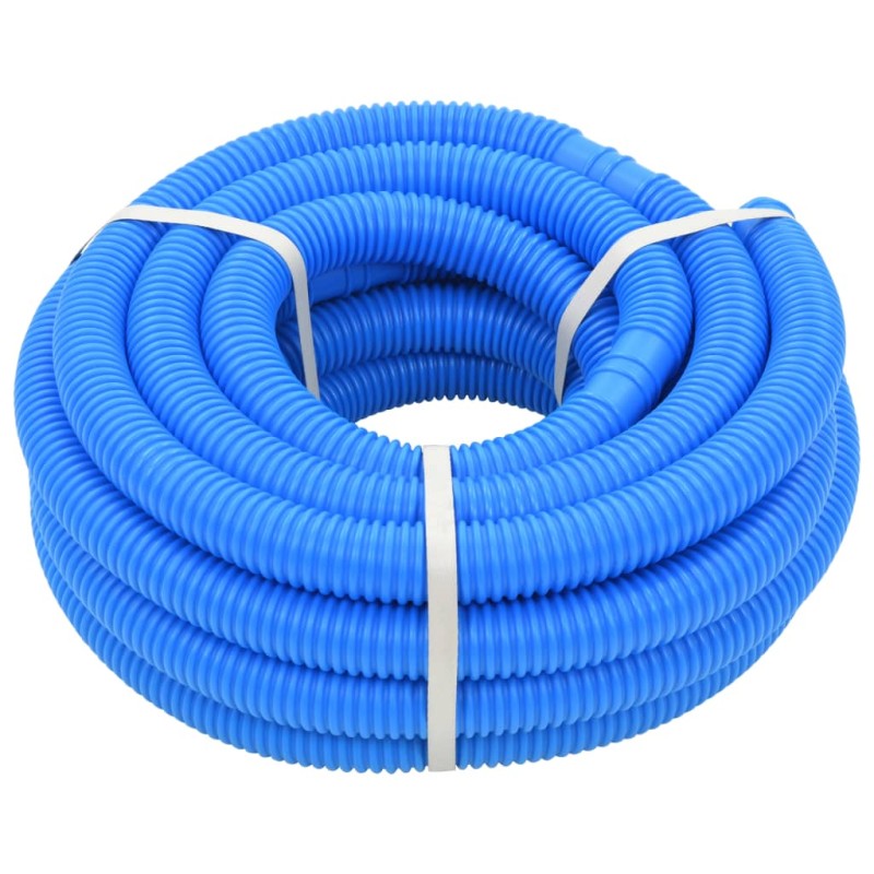 vidaXL Tubo Flessibile per Piscina 32 mm 12,1 m Blu 