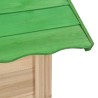 vidaXL Casetta dei Giochi per Bambini in Legno di Abete Verde