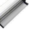 vidaXL Lampada Insetticida Nera Alluminio ABS 30 W