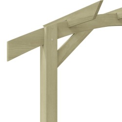 vidaXL Pergola da Giardino Legno di Pino Impregnato 180x210x40 cm