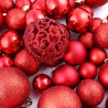 vidaXL Set Palline di Natale 100 pz 3/4/6 cm Rosse