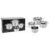 Excellent Houseware Set di Pentole 7 pz in Acciaio Inox 6 mm