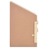 vidaXL Casetta Cova per Galline 2 Scomparti 63x40x65cm Legno di Pino