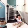 A3 Baby & Kids Cancelletto di Sicurezza SafeDoor Bianco 75,5-116 cm