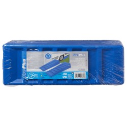 ProPlus Set di Livellatori per Roulotte 2 pz 75 mm in Plastica Blu