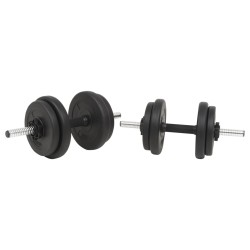 vidaXL Set Bilanciere e Manubri da 30 kg