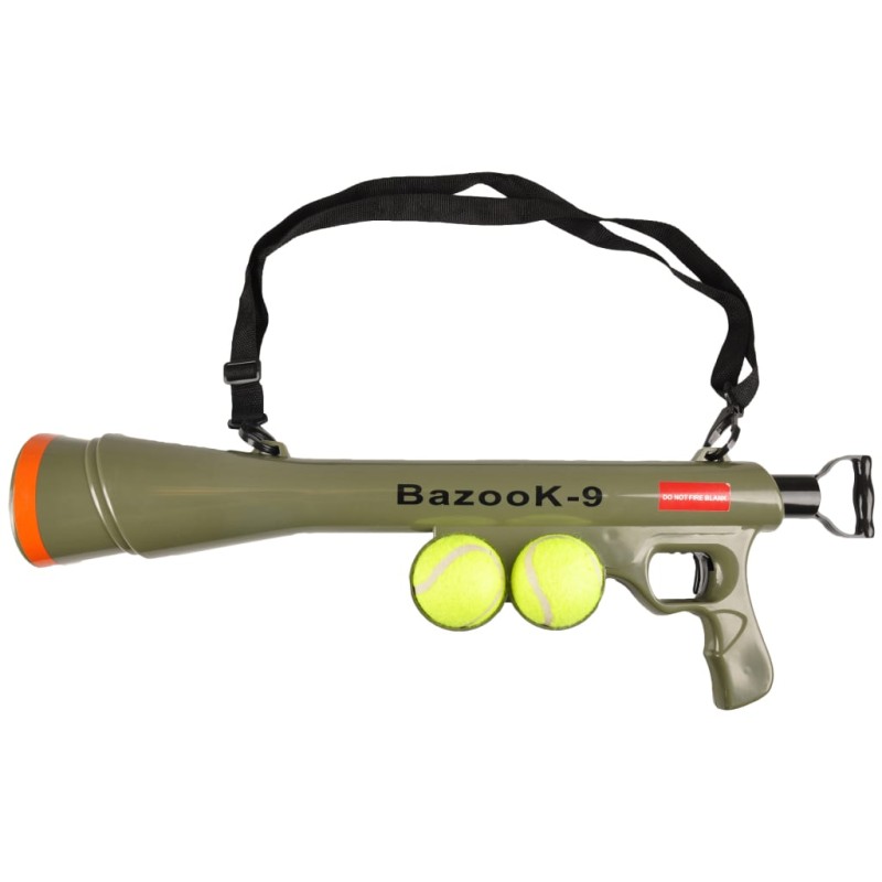 FLAMINGO Pistola Spara Palline BazooK-9 con 2 Palline da Tennis 517029