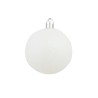 vidaXL Set Palline di Natale 100 pz 3/4/6 cm Bianco/Grigio