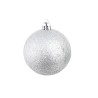 vidaXL Set Palline di Natale 100 pz 3/4/6 cm Argento