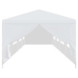 vidaXL Gazebo da Giardino 3x12 m Bianco