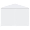 vidaXL Gazebo da Giardino 3x12 m Bianco