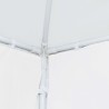 vidaXL Gazebo da Giardino 3x12 m Bianco