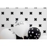 Fabulous World Carta da Parati Cross Bianco e Nero 67104-6