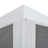 vidaXL Tenda per Feste con 4 Pareti Laterali in Rete 3x3 m