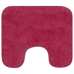 vidaXL Set Tappetini per Bagno 2 pz in Tessuto Fucsia